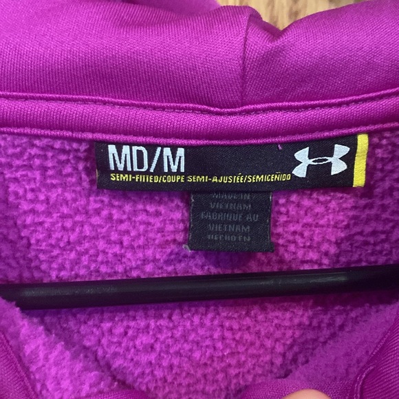 Women’s Under Armour Zip Up Medium - Picture 3 of 6